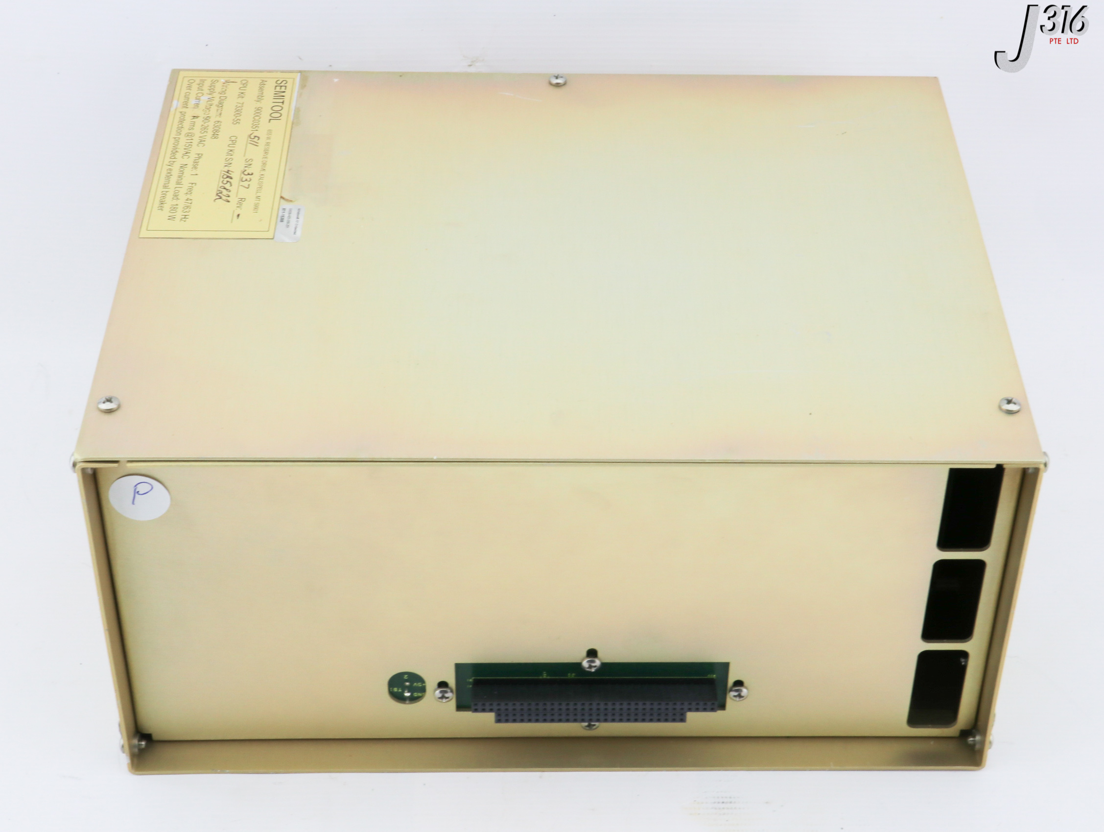 32960 SEMITOOL COMPUTER ASM W/ PC/104 1.7GHZ 1GB RAM 900C0351-511